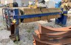 Used Pacific Press Co. Filter Press, Model P630E132A-12R