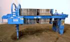 Used Parkson Lanco Environmental Products Filter Press, Model AFP-800-100. (21) Approximately 31-3/8