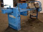 Used Parkson Lanco Environmental Products Filter Press, Model AFP-800-100. (21) Approximately 31-3/8