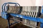 Used- Parkson Lanco Environmental Products Filter Press, Model AFP-800-100. (21) Approximately 31-3/8