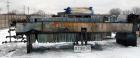 USED: Perrin plate and frame filter press, model 215-FL-51, cast iron frame. (48) 48