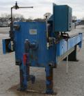 USED: Quantum Technologies filter press, carbon steel frame. (43) 39