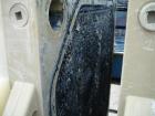 USED: Quantum Technologies filter press, carbon steel frame. (43) 39