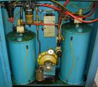 USED: Quantum Technologies filter press, carbon steel frame. (43) 39