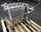 Used Stainless Steel Schenk Polishing Press, Model F2