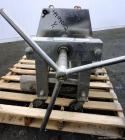 Used Stainless Steel Schenk Polishing Press, Model F2