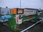 USED: Schenk membrane filter press, type KFP 1000/30. Material of construction is PP on product contact parts. Carbon steel frame. 353.6 square feet (34.3 m2) filtration area, 22 cubic feet cake capa...