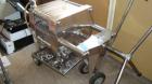 Used Seitz Polishing Press, 316 Stainless Steel. (15) stainless steel plates approximately 15