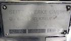 Used Stainless Steel Seitz-Werke Polishing Press, Type 40/60