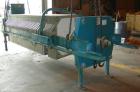 USED: Eimco Shriver filter press, model M1000FB. Carbon steel frame. (40) 39.3