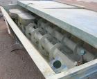 USED: Eimco Shriver filter press, model M1000FB. Carbon steel frame. (40) 39.3