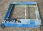 USED: Eimco Shriver filter press, model M1000FB. Carbon steel frame. (40) 39.3