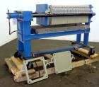 Used Sperry Plate & Frame Filter Press, Size 18, Type 47-48-49. (15) 15