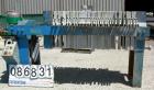 USED: Sperry plate and frame filter press, type 41-4, size 24, carbon steel frame. (15) 24