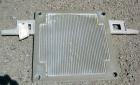 USED: Sperry plate and frame filter press, type 41-4, size 24, carbon steel frame. (15) 24