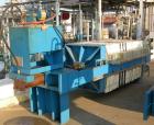 USED: Standard Filter Corp filter press, model M-36-454-G. (31) 36
