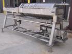 Used Star Systems Plate And Frame Polishing Press, Model 30-18A-SP-SH-SS, 304 Stainless Steel. (16) 18