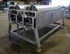 Used STAR Systems Dual Plate Filter Press, Model 34-24D-316-SS-SH-304-TWIN.