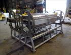 Used STAR Systems Dual Plate Filter Press, Model 34-24D/RO/SS-TWIN.
