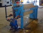 Used Star Systems Filter Press, Model R17630/50630002. Approximate 82 square feet filter area. (18) 25