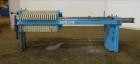 Used Star Systems Filter Press, Model R17630/50630004