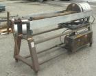 Used Star Systems Polishing Press, Model 12SS4-818-TIHO, Model Number 12-18B/1P, 304 Stainless Steel. (6) 18