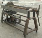 Used Star Systems Polishing Press, Model 12SS4-818-TIHO, Model Number 12-18B/1P, 304 Stainless Steel. (6) 18