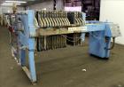 Used- Star Systems Filter Press, Model RC16-800Q/LE/APC/CH, Carbon Steel. Approximate 172 square feet filter area, 8 cubic f...