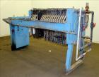 Used Star Systems Filter Press, Model RC16-800Q/LE/APC/CH, Carbon Steel. Approximate 172 square feet filter area, 8 cubic foot capacity. (15) 31