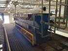 Micronics Model TR120DA08-FS-AO 130 cu ft. poly plate and frame press.