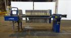 Used Siemens J-Press Filter Press, Model 800G25-25-10SYLW.