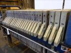 Used Siemens J-Press Filter Press, Model 800G25-25-10SYLW.