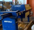 Used US Filter J-Press 800G32-20-10DYLW Filter Press – 135 Sq. Ft., 31