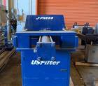 Used US Filter J-Press 800G32-20-10DYLW Filter Press – 135 Sq. Ft., 31