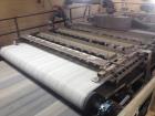 Used US Filter Dewatering Belt Press, Model J-Belt 2000, Series 2.0. 2 meter belt. Stainless steel frame. Left hand configuration. Machine dimensions: 228.27 “ long x 137.22” wide x 99.88” high. Weig...