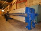 Used US Filter 3112 Square Feet Polypropylene Plate Filter Press