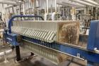 Used US Filter J-Press 800MM CGR Filter Press – 169 Sq. Ft. Filtration Area with Hydraulic Closure System