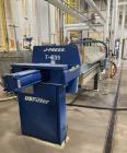 Used US Filter J-Press 800MM CGR Filter Press – 169 Sq. Ft. Filtration Area with Hydraulic Closure System