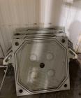 Used US Filter J-Press 800MM CGR Filter Press – 169 Sq. Ft. Filtration Area with Hydraulic Closure System