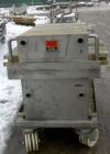 USED: Von Roll plate and frame filter press, type HV3-D-630/7. 16 polypropylene plates 24