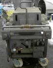 USED: Von Roll plate and frame filter press, type HV3-D-630/7. 16 polypropylene plates 24