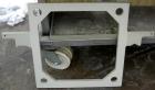 USED: Von Roll plate and frame filter press, type HV3-D-630/7. 16 polypropylene plates 24