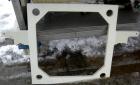 USED: Von Roll plate and frame filter press, type HV3-D-630. 16 polypropylene plates 24