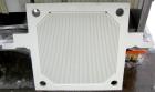 USED: Von Roll plate and frame filter press, type HV3-D. 14 polypropylene plates 24