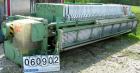 Used Von Roll Filter Press, Type HV5-V-1200. Polypropylene and carbon steel construction. 864 square feet (96 m2) in filtration area. 42 pieces of 47