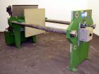 Used Von Roll Filter Press, Type HV5R-800. (16) Polypropylene plates 31.2” x 31.2” (800 mm x 800 mm), (1) head, (1) tail, (1) spacer plates. Approximate 89 square feet (11.2 m3) filtration area, appr...