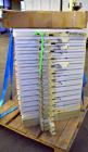 Used Von Roll Filter Press, Type HV5R-800. (16) Polypropylene plates 31.2” x 31.2” (800 mm x 800 mm), (1) head, (1) tail, (1) spacer plates. Approximate 89 square feet (11.2 m3) filtration area, appr...