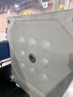 Industrial Filter Press for Sale – HEI 4x4 Polypropylene Plates + Controls – 1000 Sq Ft Capacity with Hydraulic Power Pack.