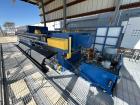 Industrial Filter Press for Sale – HEI 4x4 Polypropylene Plates + Controls – 1000 Sq Ft Capacity with Hydraulic Power Pack.