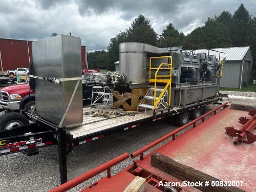 Used Trailered Gravity Belt Thickener.